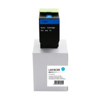 Remanufactured Lexmark CX410C Cyan Hi Cap 80C2HC0 802HC Toner