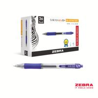 Zebra SARASA Gel Retractable Rollerball 0.7mm Pen Blue Ink Pack 36