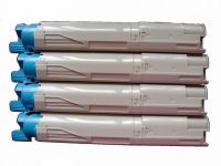Remanufactured OKI C3300M Magenta 43459406 Toner