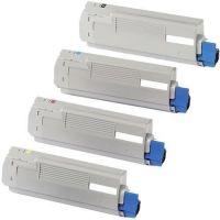 Compatible OKI C5650C Cyan 43865707 43872307 Toner