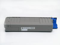 Remanufactured OKI C712C Cyan 46507615 Toner