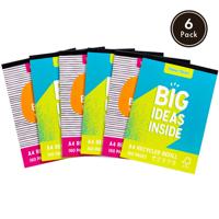 Pukka Planet A4 Assorted Refills (Pack of 6)