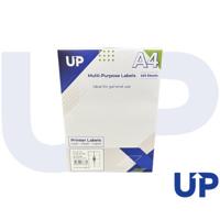 Alpa-Cartridge A4 Multipurpose Labels 8 Per Sheet 99.1 x 67.7mm (White) Pk of 100