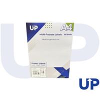 Alpa-Cartridge A4 Multipurpose Labels 12 Per Sheet 72 x 63.5mm (White) Pk of 100