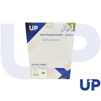Alpa-Cartridge A4 Multipurpose Labels 18 Per Sheet 63.5 x 46.5mm (White) Pk of 100