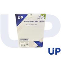 Alpa-Cartridge A4 Multipurpose Labels 24 Per Sheet 64 x 33.9mm (White) Pk of 100