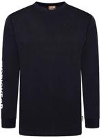 JCB Workwear Banner L/S Navy T-Shirt L