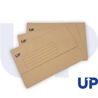 UP Half Flap Document Wallet Pack of 50 - Buff