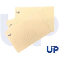 UP Full Flap Document Wallet Pack of 50 - Buff