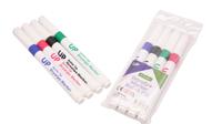 Drywipe Bullet Tip Marker Assorted Wallet (4)