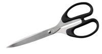 Scissors/Letter Openers UP 8” Scissors with Black Handle (12)   
