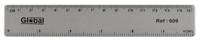 Rulers UP 150mm Clear Plastic Ruler Single (1)