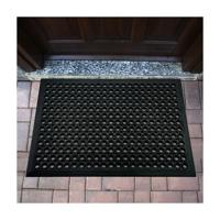 Doortex® Open-Top Black Anti-Fatigue Mat - 80 x 120cm