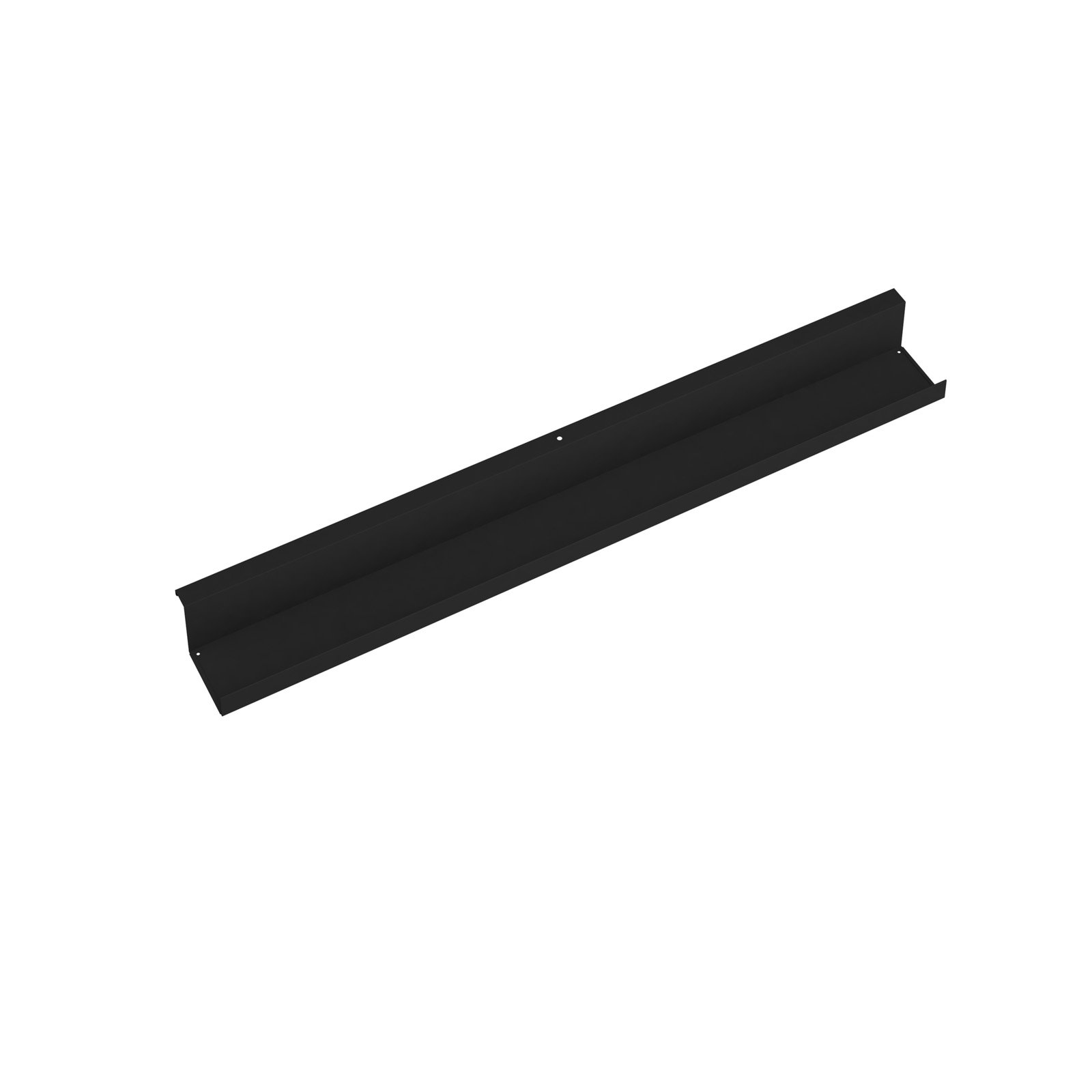 Single desk cable tray for Adapt and Fuze desks