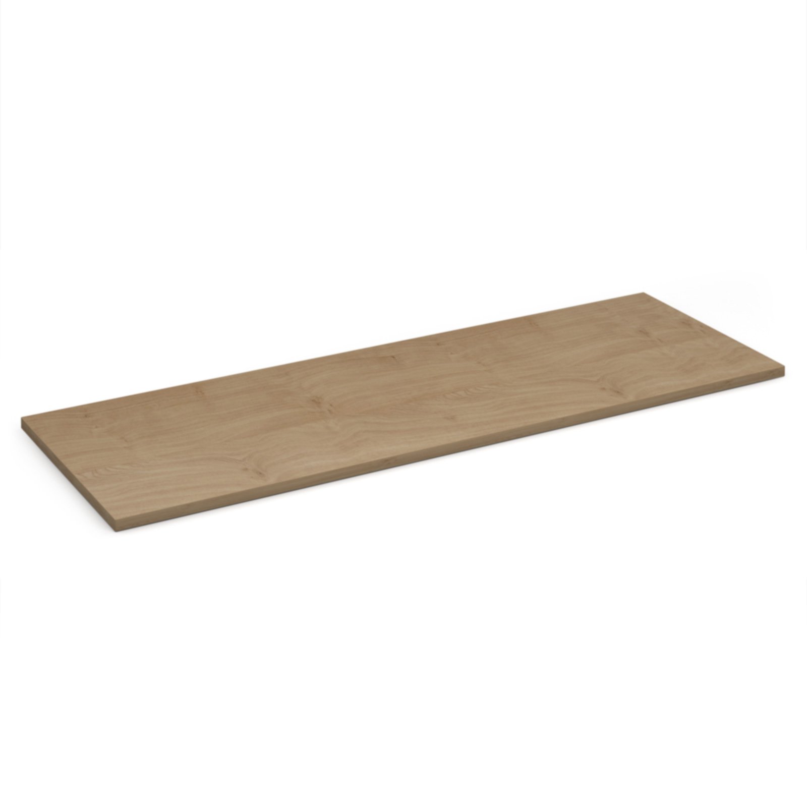 Flux modular storage triple wooden top shelf - Kendal oak