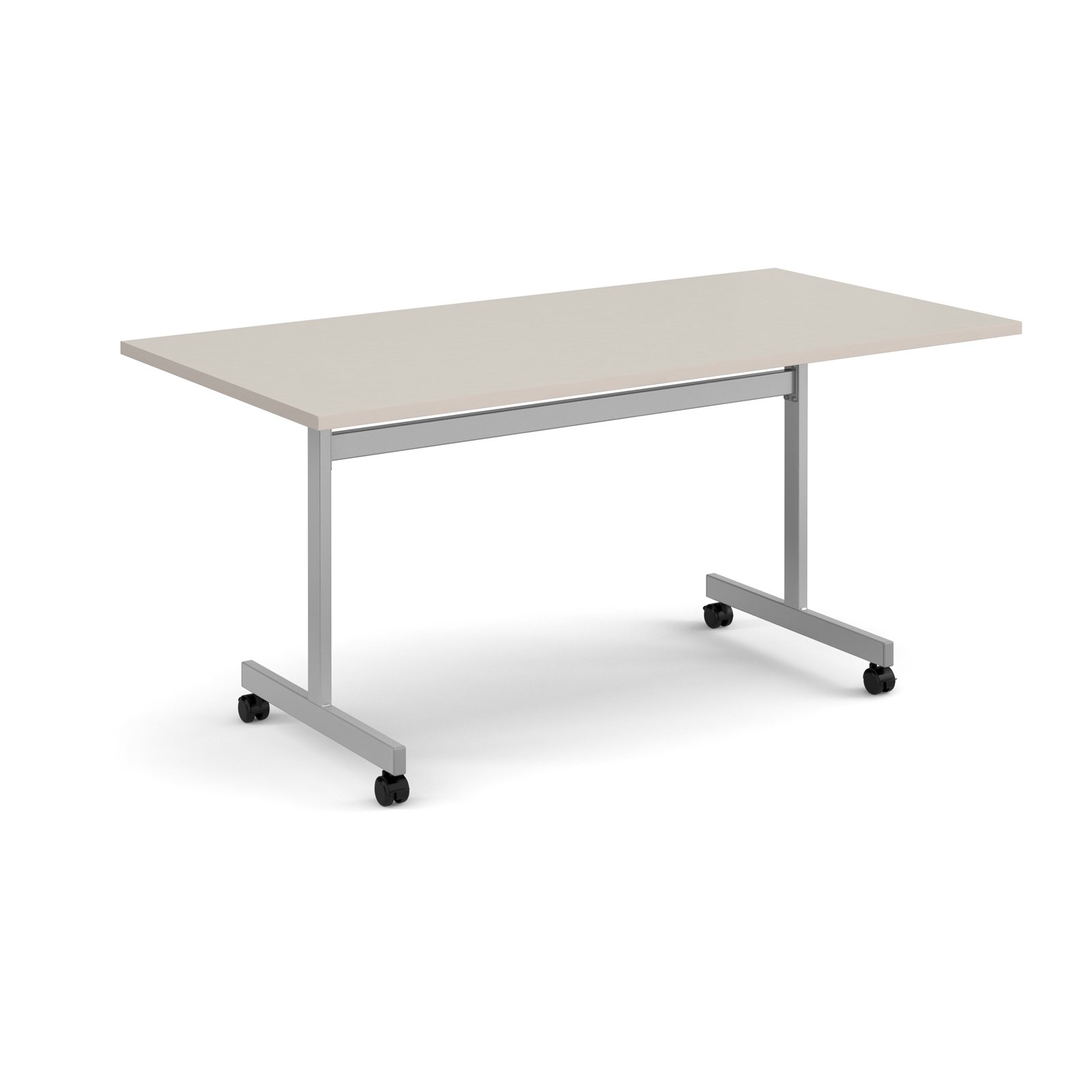 Rectangular fliptop meeting table