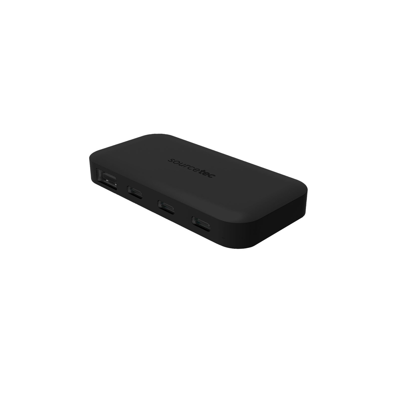 Gamma on desk power USB power 1 x USB A and 3 x USB C - black