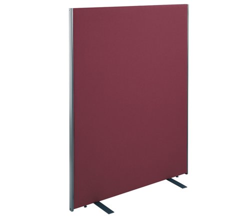 Floor standing fabric screen 1800mm high x 800mm wide - made to order