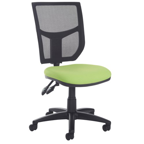 Altino mesh back PCB operator chair with no arms - made to order