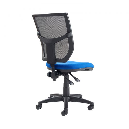 Altino 2 Lever High Mesh Back Operators Chair With No Arms Blue Altino 2 Lever High Mesh Back Operators Chair With No Arms Blue