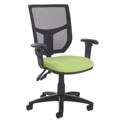 Altino mesh back asynchro operator chair with adjustable arms - made to order