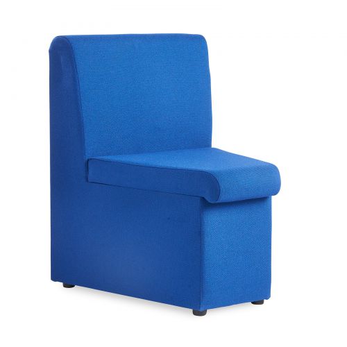 Alto Reception Chair Module Concave Blue ALT50002-B