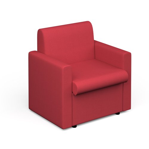 Alto Modular Reception Seating Two Arms Made To Order Fabric ALT50004 