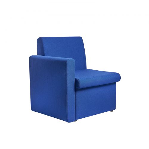 Alto Reception Chair Module Right Arm Blue ALT50006-B