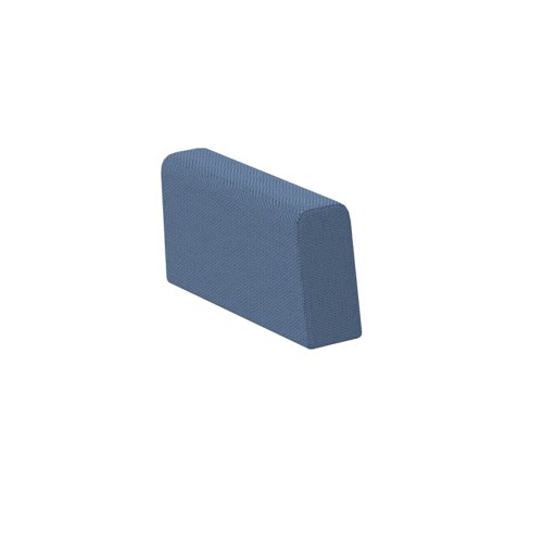 Alto modular reception seating cushion divider range blue