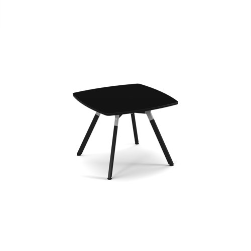 Anson executive square meeting table with A-frame legs - Black | ANS-TBS12-BK | Dams International