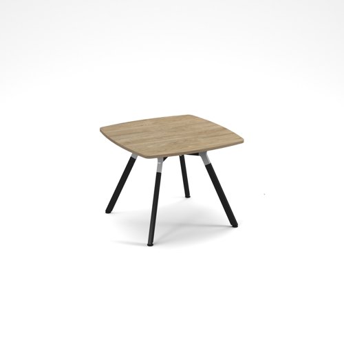 Anson executive square meeting table with A-frame legs - barcelona walnut Meeting Tables ANS-TBS12-BW