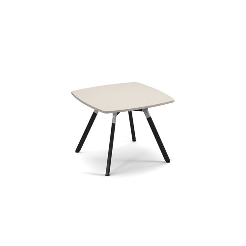 Anson executive square meeting table with A-frame legs - Light Grey