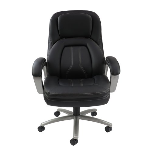 Atlas bariatric executive chair - black leather faced  ATL300T1