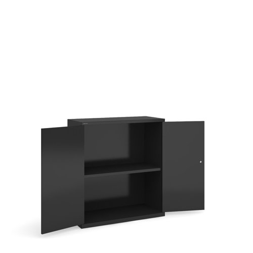 Extra shelf for steel storage cupboards - black | BCSLF | Bisley