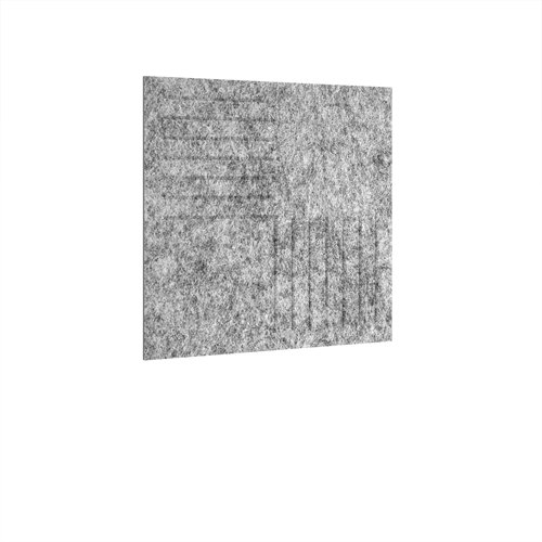Bevelled Acoustic Ceiling - Wall Tiles 590w - Dark Silver Grey