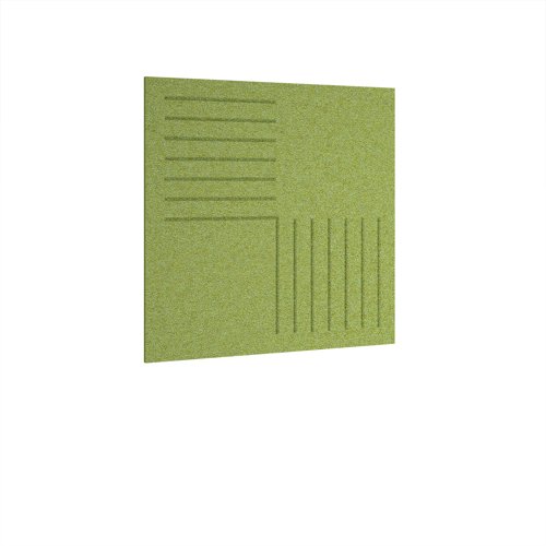 Bevelled Acoustic Ceiling - Wall Tiles 590w - Fruit Green