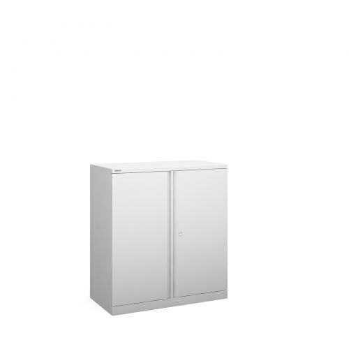 Bisley systems storage low cupboard 1000mm high - white