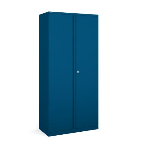 Bisley systems storage high cupboard 1970mm high - blue