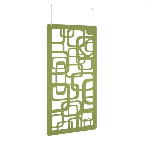 Bygone Hanging Panel 1200w - Fruit Green