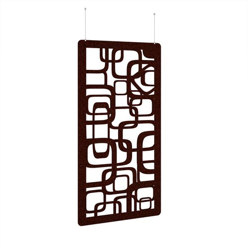 Bygone Hanging Panel 1200w - Maroon