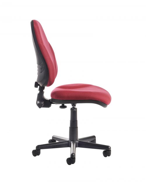 Bilbao Fabric Operators Chair With Lumbar Support And No Arms Bilbao Fabric Operators Chair With Lumbar Support And No Arms Burdy