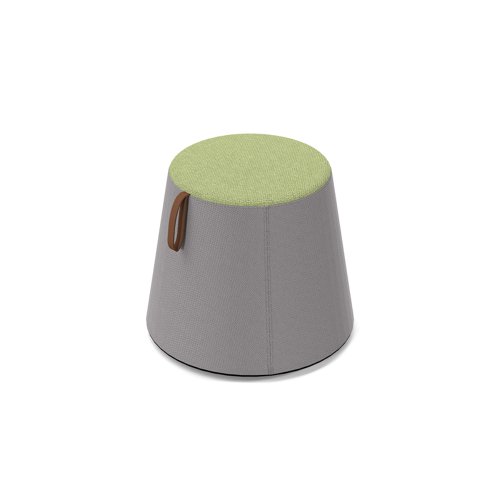 Groove modular breakout seating shade with leather strap handle