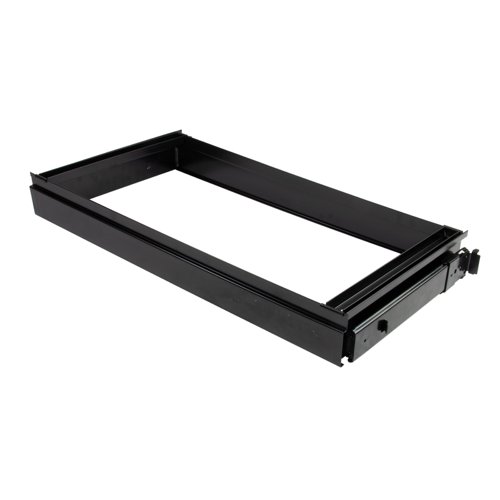 Roll out filing frame for Bisley systems storage cupboards and tambours - black Cupboard Accessories BROSF