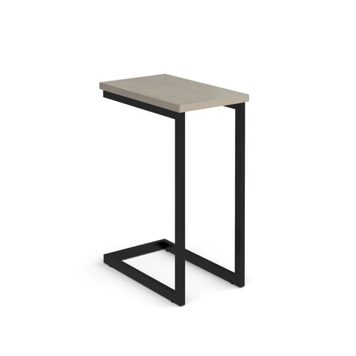 Buddy laptop table with black frame and oblong top - made to order