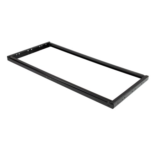 Lateral filing frame for Bisley systems storage cupboards and tambours - black  BUR