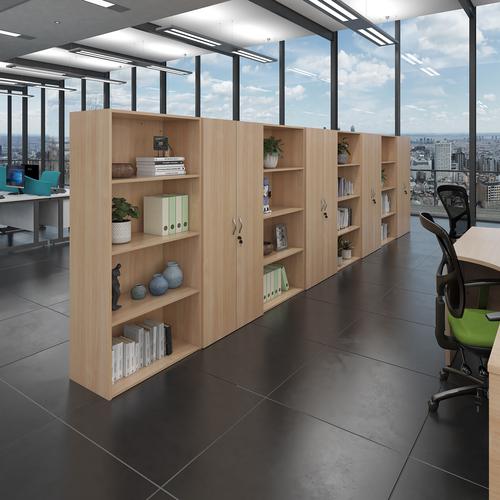 Contract bookcase with shelves Bookcases M-CFLBC