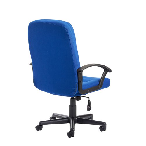 Cavalier fabric managers chair - blue
