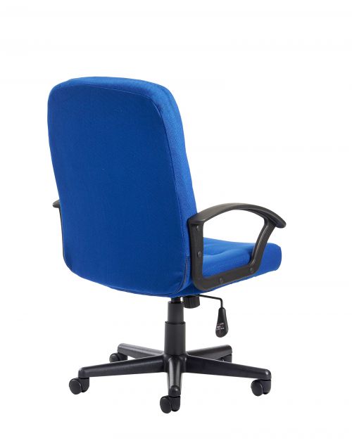 Cavalier fabric managers chair - blue