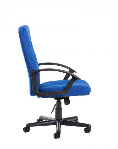 Cavalier fabric managers chair - blue