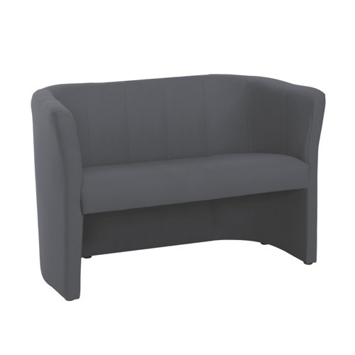 Celestra two seater sofa 1300mm wide - present grey